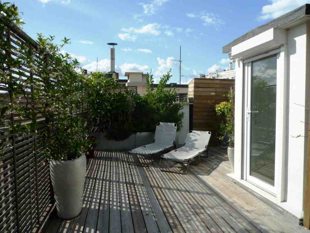 appartement, architecte, terrasse